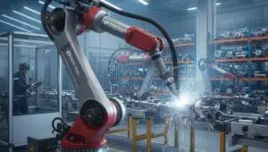 robot 6 axes dans une industrie