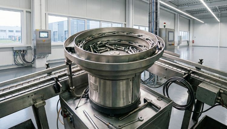 maintenance d’un bol vibrant dans une industrie